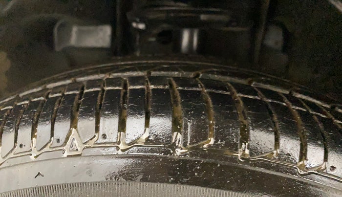 2019 Tata TIGOR XZA PLUS PETROL, Petrol, Automatic, 3,907 km, Left Front Tyre Tread