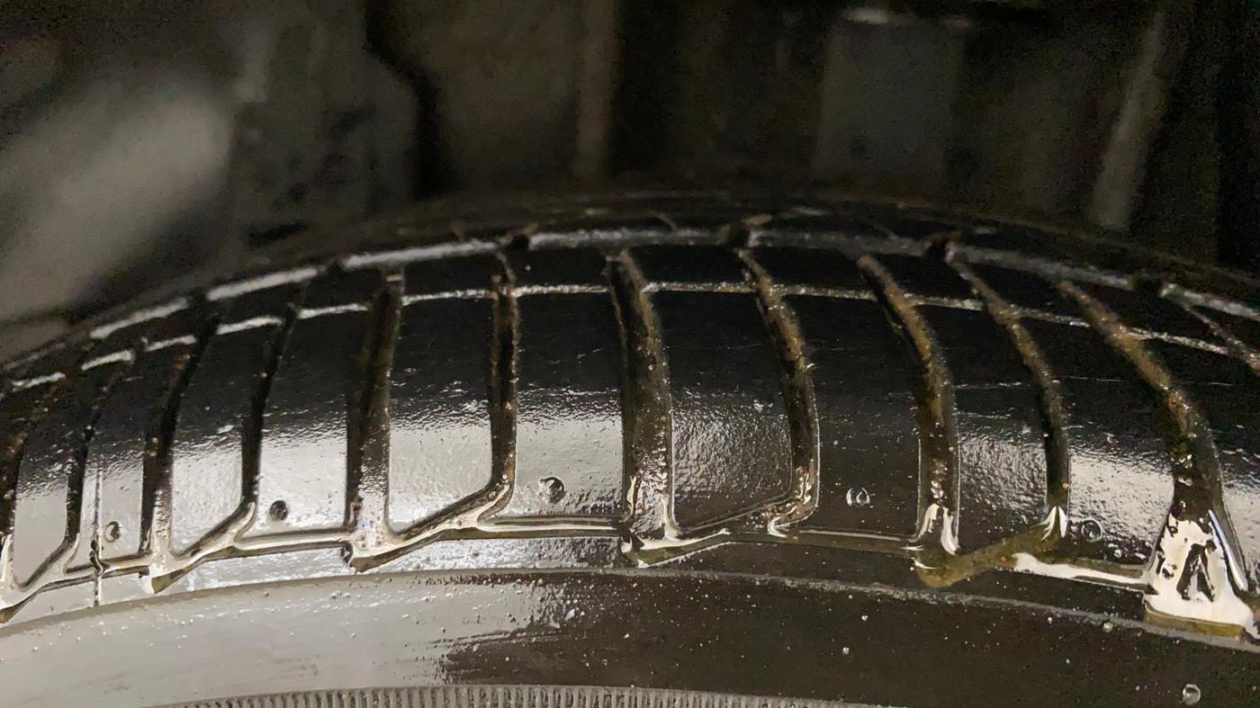 2019 Tata TIGOR XZA PLUS PETROL, Petrol, Automatic, 3,907 km, Left Rear Tyre Tread