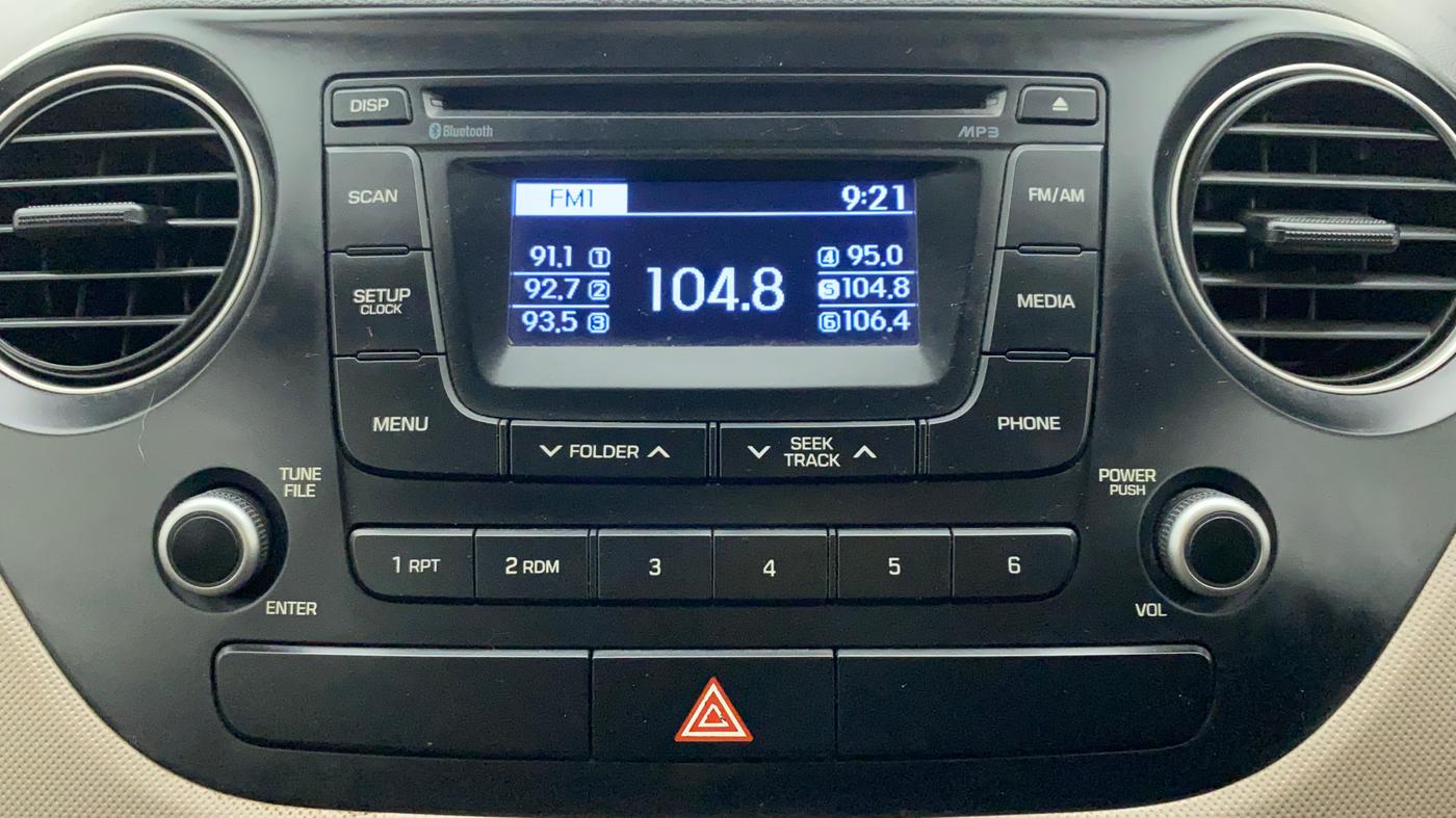2015 Hyundai Xcent S 1.2, Petrol, Manual, 33,138 km, Infotainment System