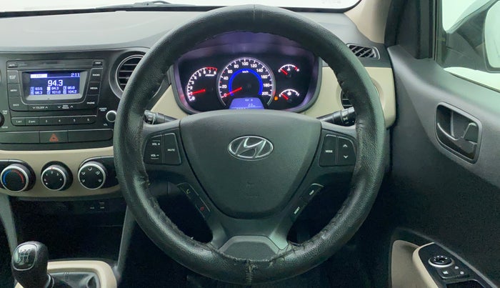 2019 Hyundai Grand i10 MAGNA 1.2 KAPPA VTVT, Petrol, Manual, 29,006 km, Steering Wheel Close Up
