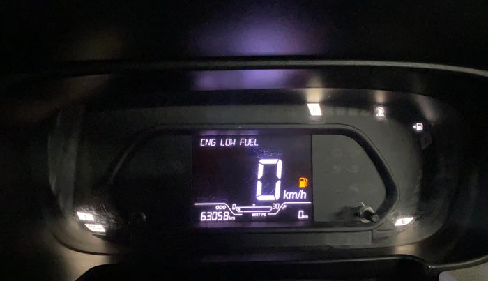 2023 Tata PUNCH PURE MT CNG, CNG, Manual, 63,025 km, Odometer Image