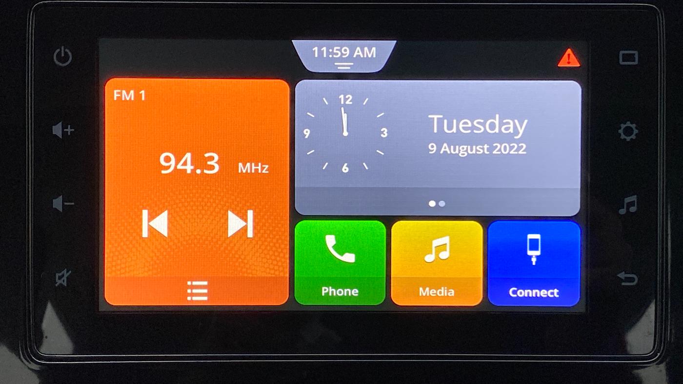 2021 Maruti XL6 ZETA AT SHVS, Petrol, Automatic, 7,830 km, Infotainment System