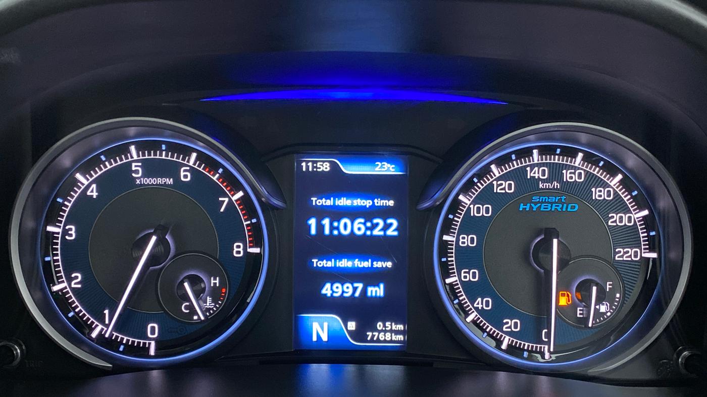 2021 Maruti XL6 ZETA AT SHVS, Petrol, Automatic, 7,830 km, Odometer Image