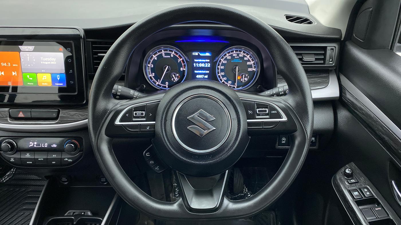 2021 Maruti XL6 ZETA AT SHVS, Petrol, Automatic, 7,830 km, Steering Wheel Close Up