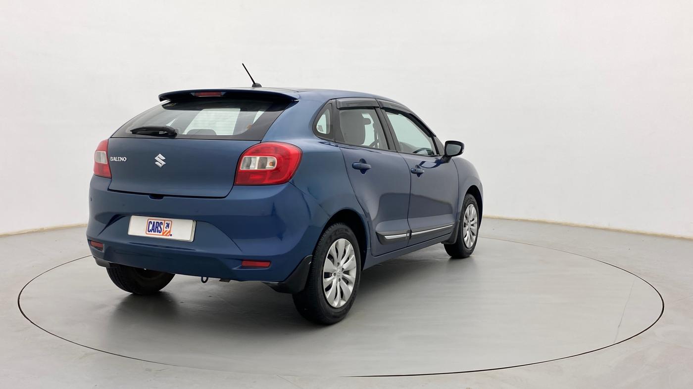 2015 Maruti Baleno DELTA PETROL 1.2, Petrol, Manual, 43,534 km, Right Back Diagonal