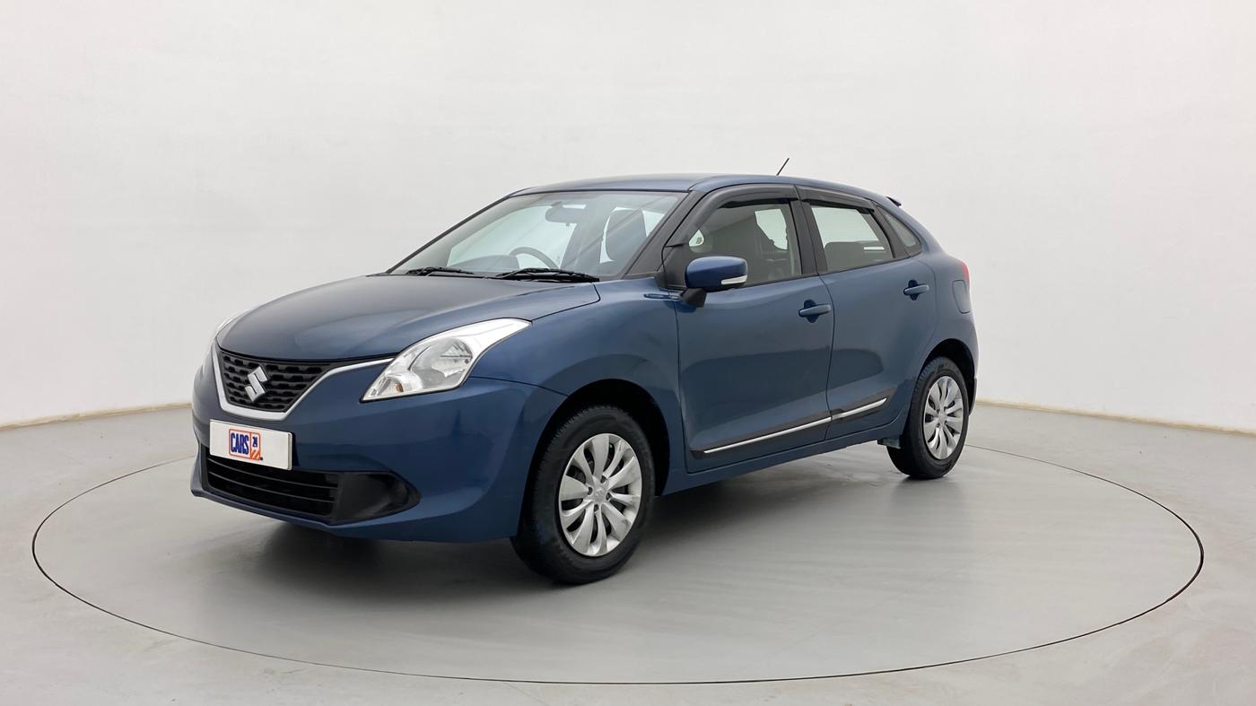 2015 Maruti Baleno DELTA PETROL 1.2, Petrol, Manual, 43,534 km, Left Front Diagonal