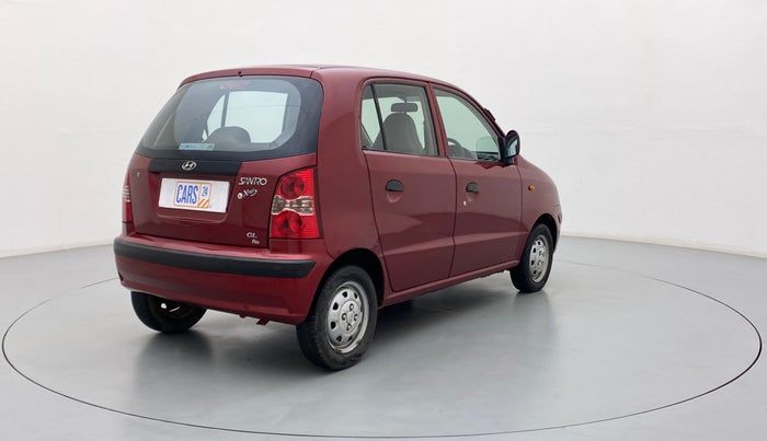 2011 Hyundai Santro Xing GL PLUS, Petrol, Manual, 65,759 km, Right Back Diagonal