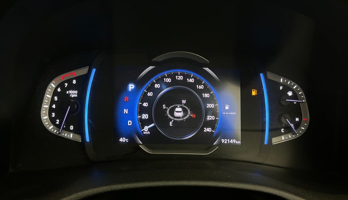 2021 Hyundai Creta SX (O) 1.4 TURBO DCT DUAL TONE, Petrol, Automatic, 92,101 km, Odometer Image