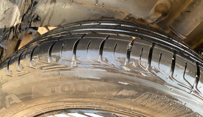 2023 Tata NEXON CREATIVE PLUS 1.2 REVOTRON 6 MT DT, Petrol, Manual, 23,710 km, Left Rear Tyre Tread