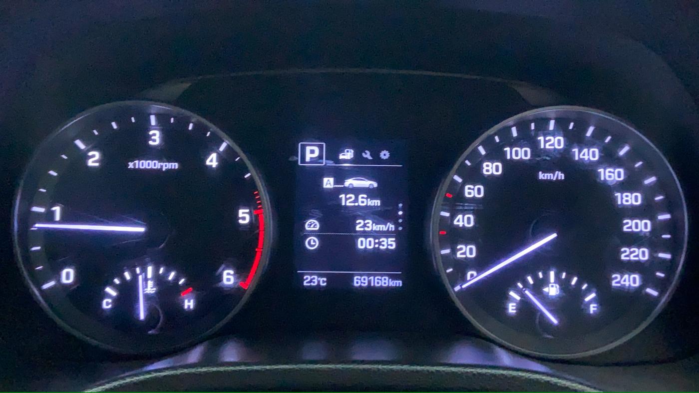 2017 Hyundai New Elantra 1.6 SX AT O, Diesel, Automatic, 69,264 km, Odometer View