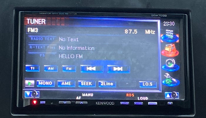 2013 Maruti Ritz VXI BS IV, Petrol, Manual, 79,103 km, Infotainment System