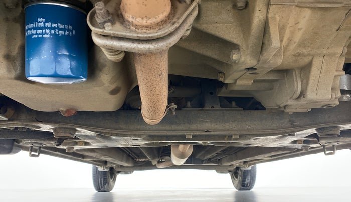 2013 Maruti Ritz VXI BS IV, Petrol, Manual, 79,103 km, Front Underbody