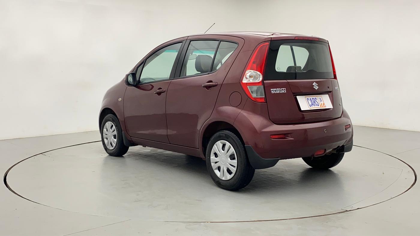2011 Maruti Ritz VXI BS IV, Petrol, Manual, 76,436 km, Left Back Diagonal (45- Degree) View