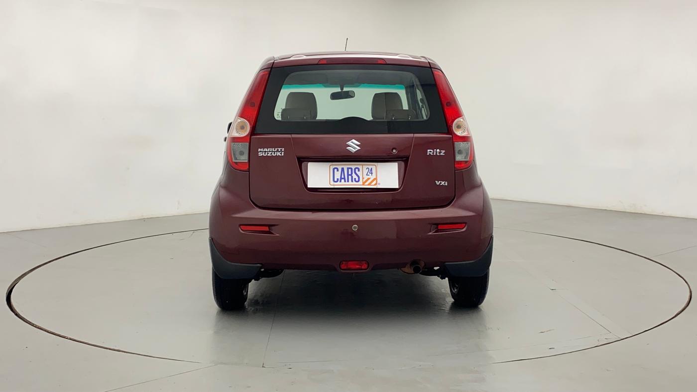 2011 Maruti Ritz VXI BS IV, Petrol, Manual, 76,436 km, Back/Rear View