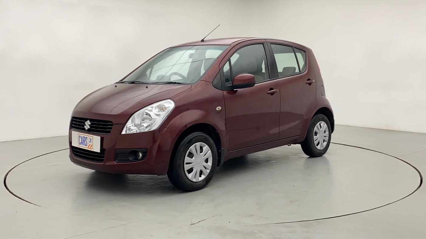 2011 Maruti Ritz VXI BS IV, Petrol, Manual, 76,436 km, Left Front Diagonal (45- Degree) View