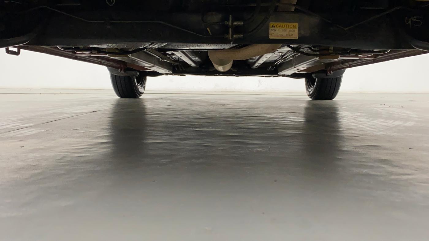2011 Maruti Ritz VXI BS IV, Petrol, Manual, 76,436 km, Rear underbody view