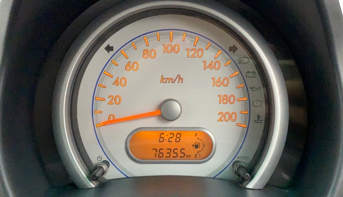 2011 Maruti Ritz VXI BS IV, Petrol, Manual, 76,436 km, Odometer View