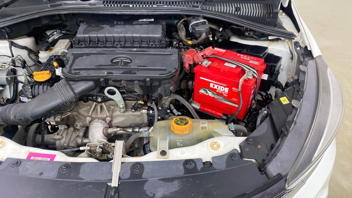 2022 Tata TIGOR XZ PLUS CNG, CNG, Manual, 88,691 km, Engine View - Left