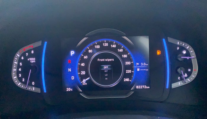 2020 Hyundai Creta SX (O) 1.4 TURBO DCT, Petrol, Automatic, 82,271 km, Odometer Image