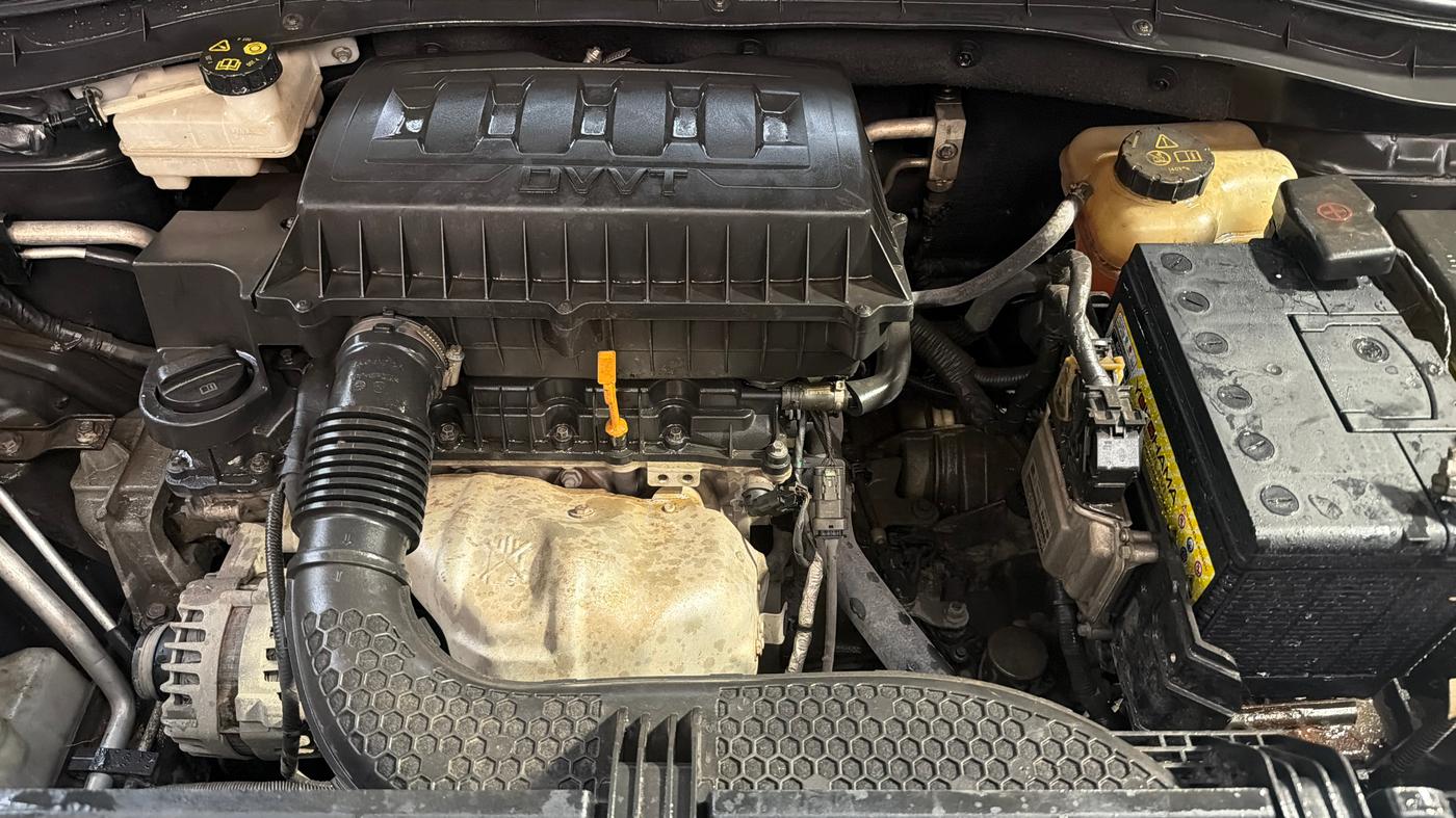 2022 MG ASTOR SAVVY 1.5 CVT S RED, Petrol, Automatic, 22,658 km, Engine View