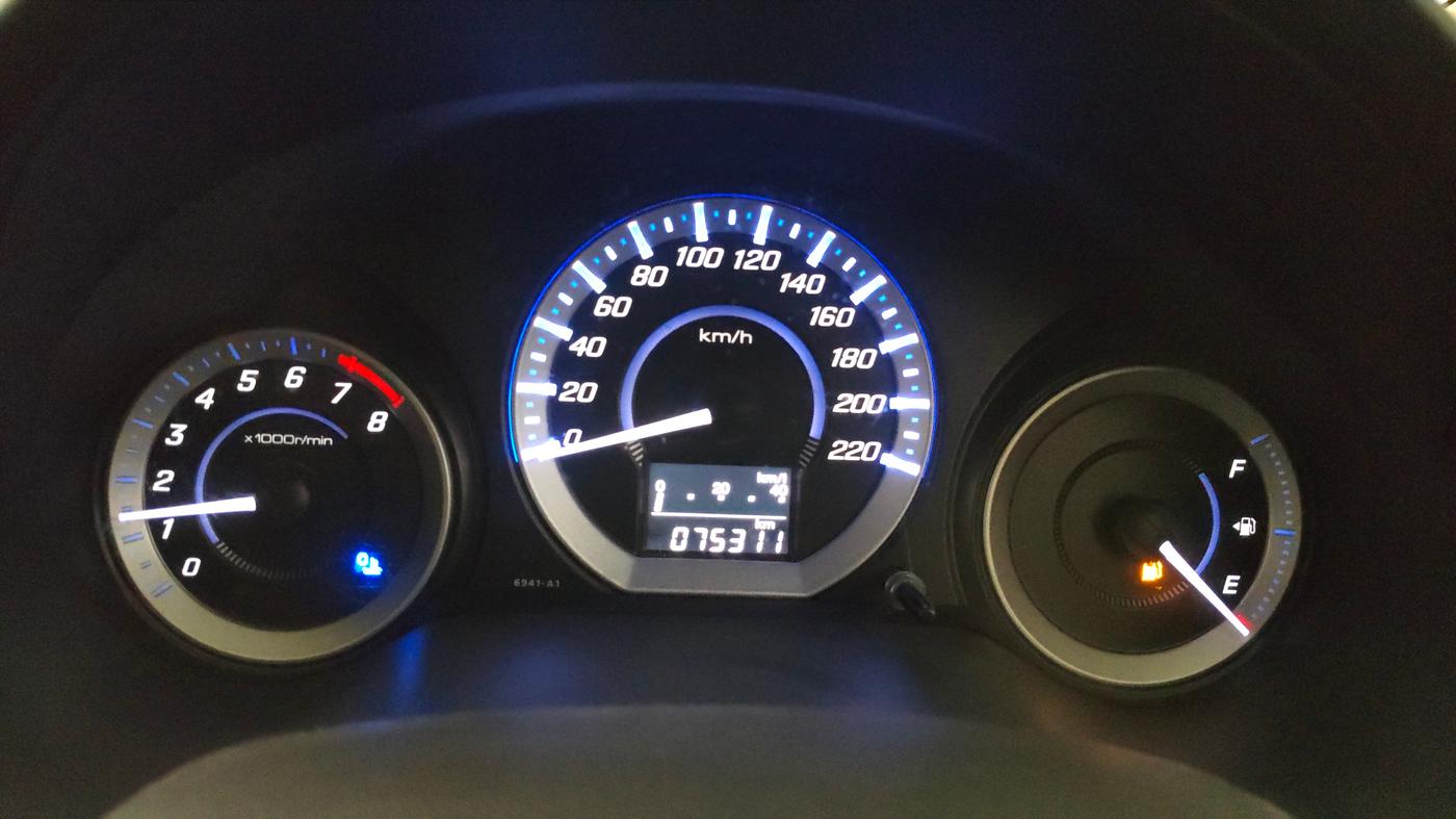 2013 Honda City 1.5L I-VTEC V MT, Petrol, Manual, 75,311 km, Odometer Image
