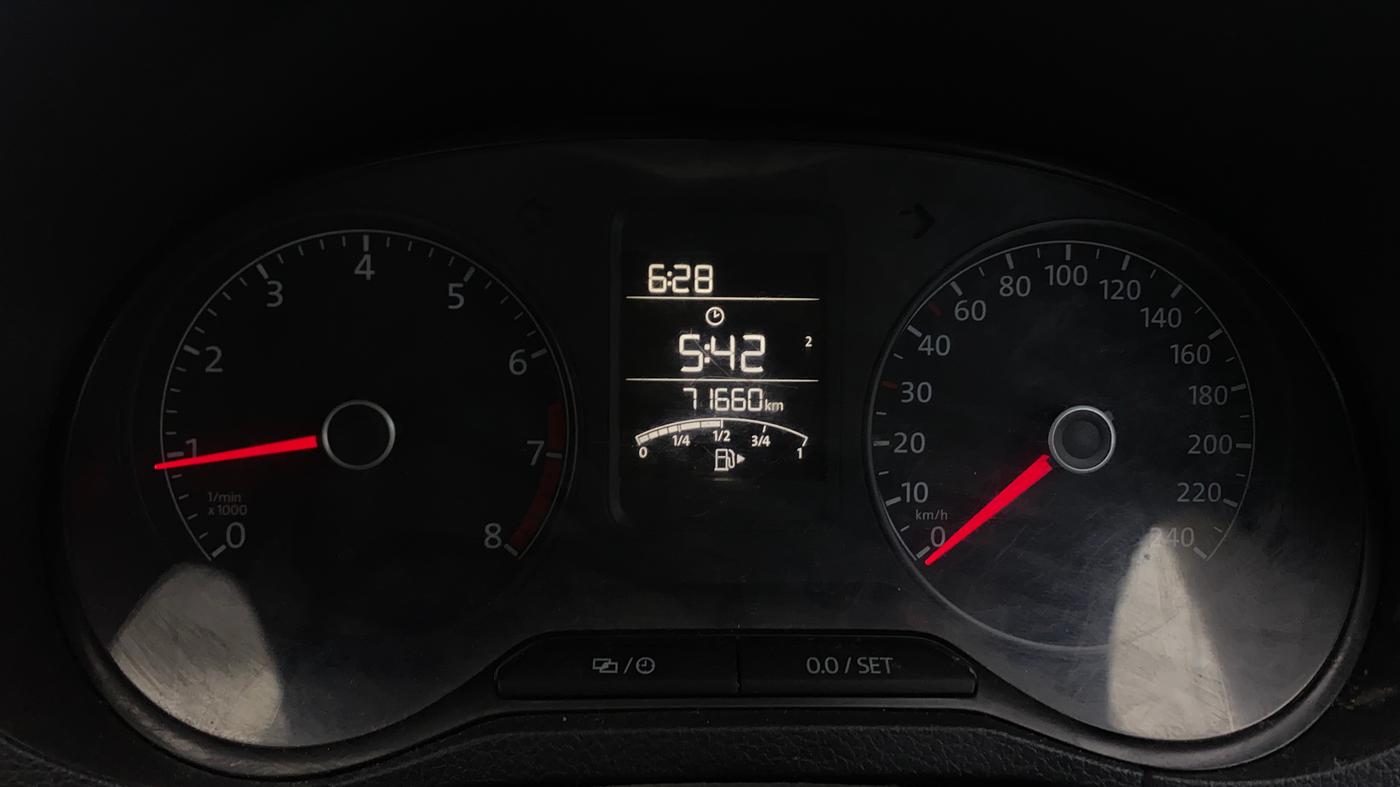 2014 Volkswagen Polo HIGHLINE1.2L, Petrol, Manual, 71,656 km, Odometer Image