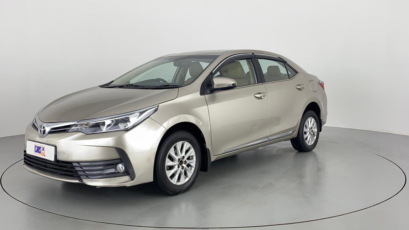 2017 Toyota Corolla Altis G AT, Petrol, Automatic, 75,836 km, Left Front Diagonal