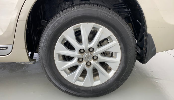 2017 Toyota Corolla Altis G AT, Petrol, Automatic, 75,836 km, Left Rear Wheel
