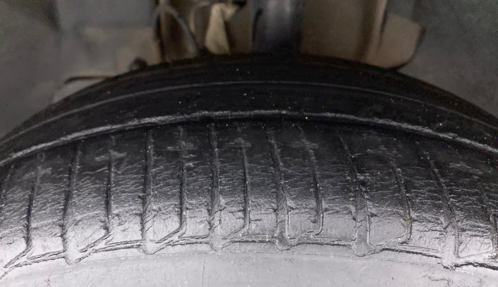 2017 Tata TIGOR XZ (O) PETROL, Petrol, Manual, 36,990 km, Left Front Tyre Tread