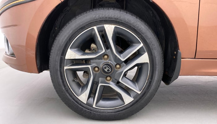 2017 Tata TIGOR XZ (O) PETROL, Petrol, Manual, 36,990 km, Left Front Wheel