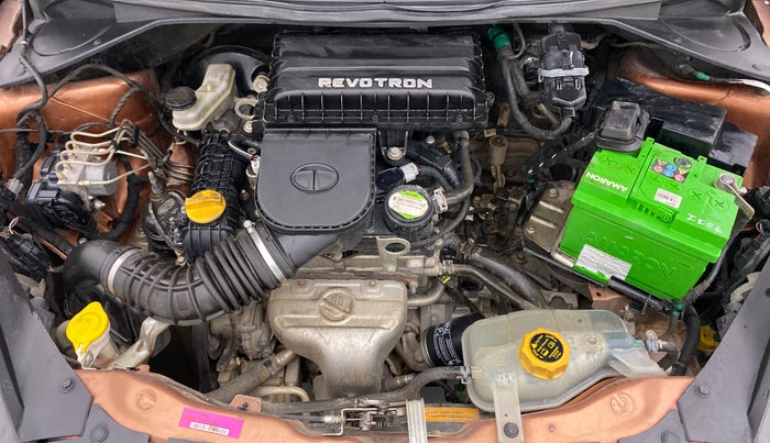 2017 Tata TIGOR XZ (O) PETROL, Petrol, Manual, 36,990 km, Open Bonet