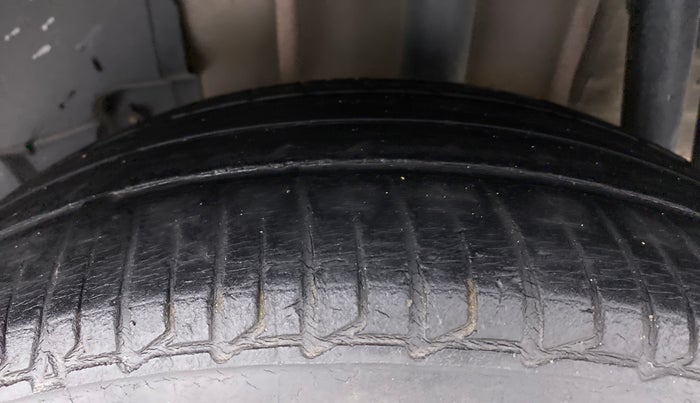 2017 Tata TIGOR XZ (O) PETROL, Petrol, Manual, 36,990 km, Left Rear Tyre Tread