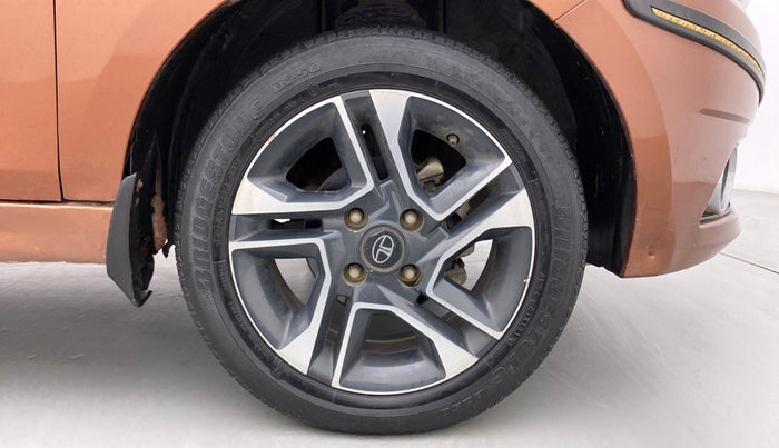 2017 Tata TIGOR XZ (O) PETROL, Petrol, Manual, 36,990 km, Right Front Wheel