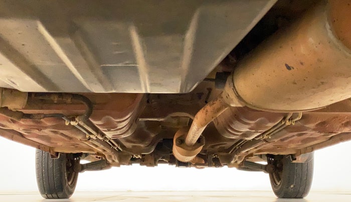 2013 Maruti Alto K10 VXI, Petrol, Manual, 90,399 km, Rear Underbody