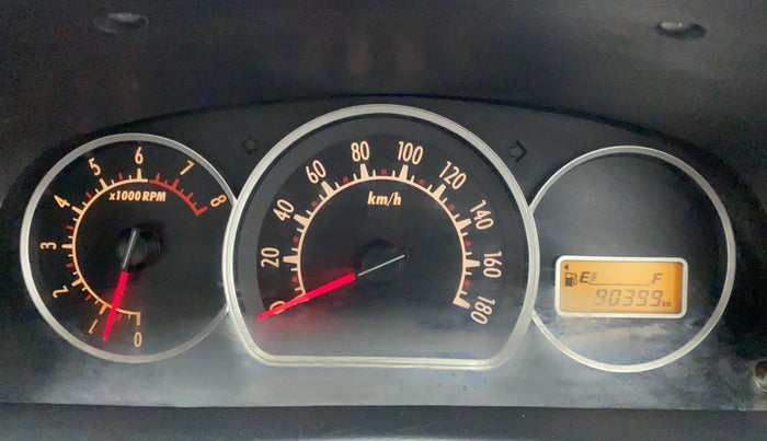 2013 Maruti Alto K10 VXI, Petrol, Manual, 90,399 km, Odometer Image