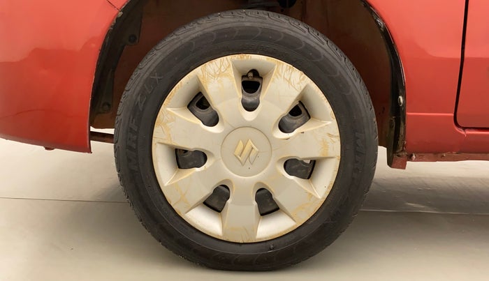 2013 Maruti Alto K10 VXI, Petrol, Manual, 90,399 km, Left Front Wheel