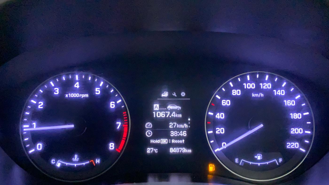 2015 Hyundai Elite i20 ASTA 1.2, Petrol, Manual, 84,879 km, Odometer Image