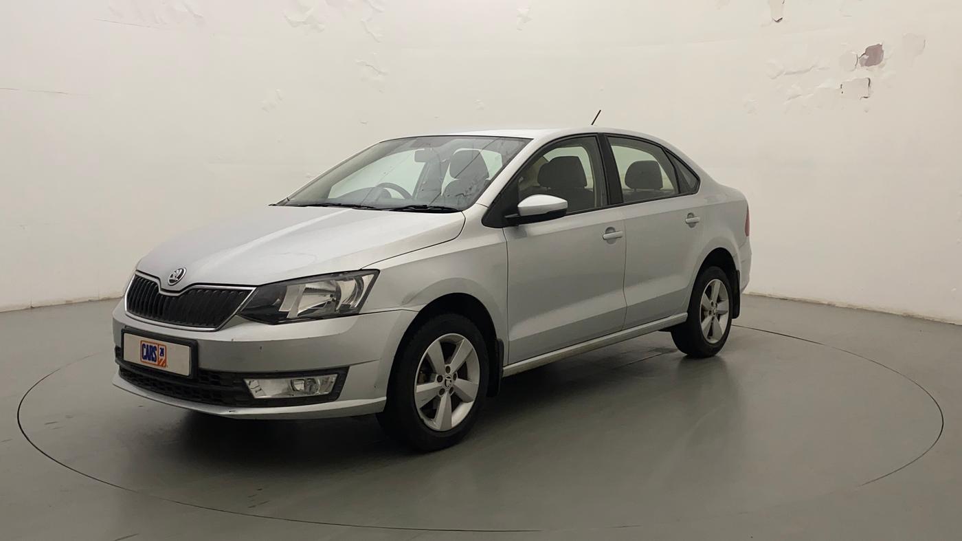 2017 Skoda Rapid AMBITION 1.6 MPI MT, Petrol, Manual, 25,124 km, Left Front Diagonal