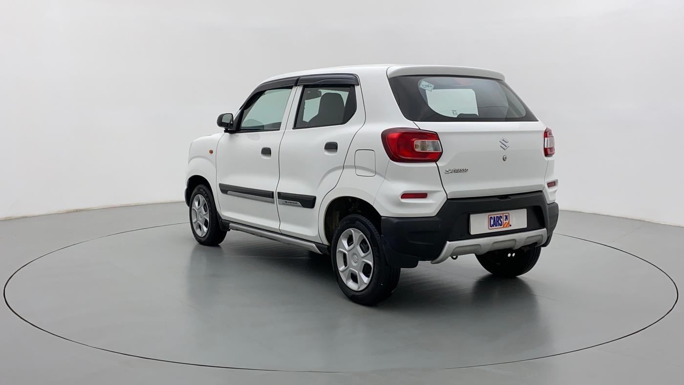 2020 Maruti S PRESSO VXI CNG, CNG, Manual, 30,516 km, Left Back Diagonal