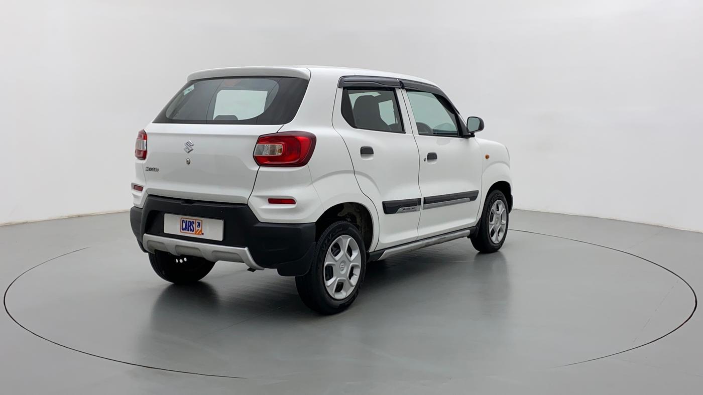 2020 Maruti S PRESSO VXI CNG, CNG, Manual, 30,516 km, Right Back Diagonal