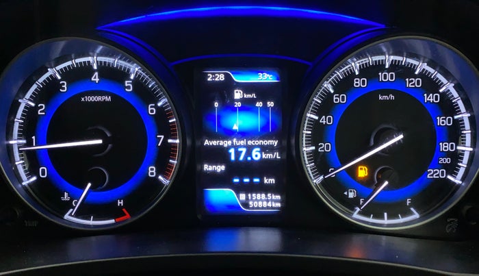 2021 Maruti Baleno ALPHA PETROL 1.2, Petrol, Manual, 51,026 km, Odometer Image