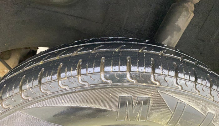 2018 Datsun Redi Go A, Petrol, Manual, 27,026 km, Left Rear Tyre Tread