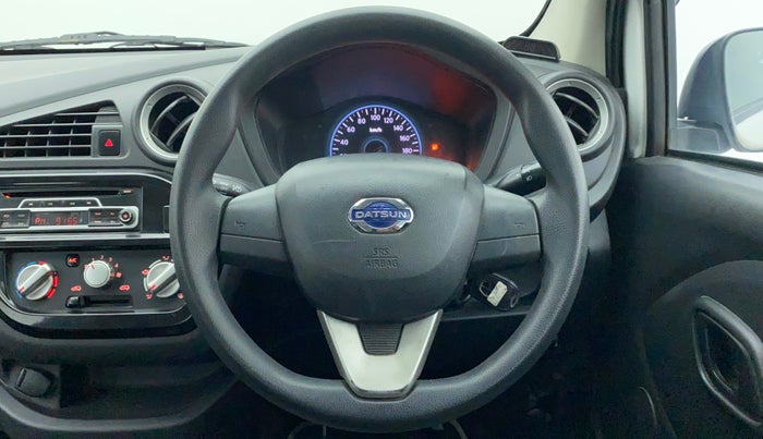 2017 Datsun Redi Go S 1.0, Petrol, Manual, 1,09,680 km, Steering Wheel Close Up