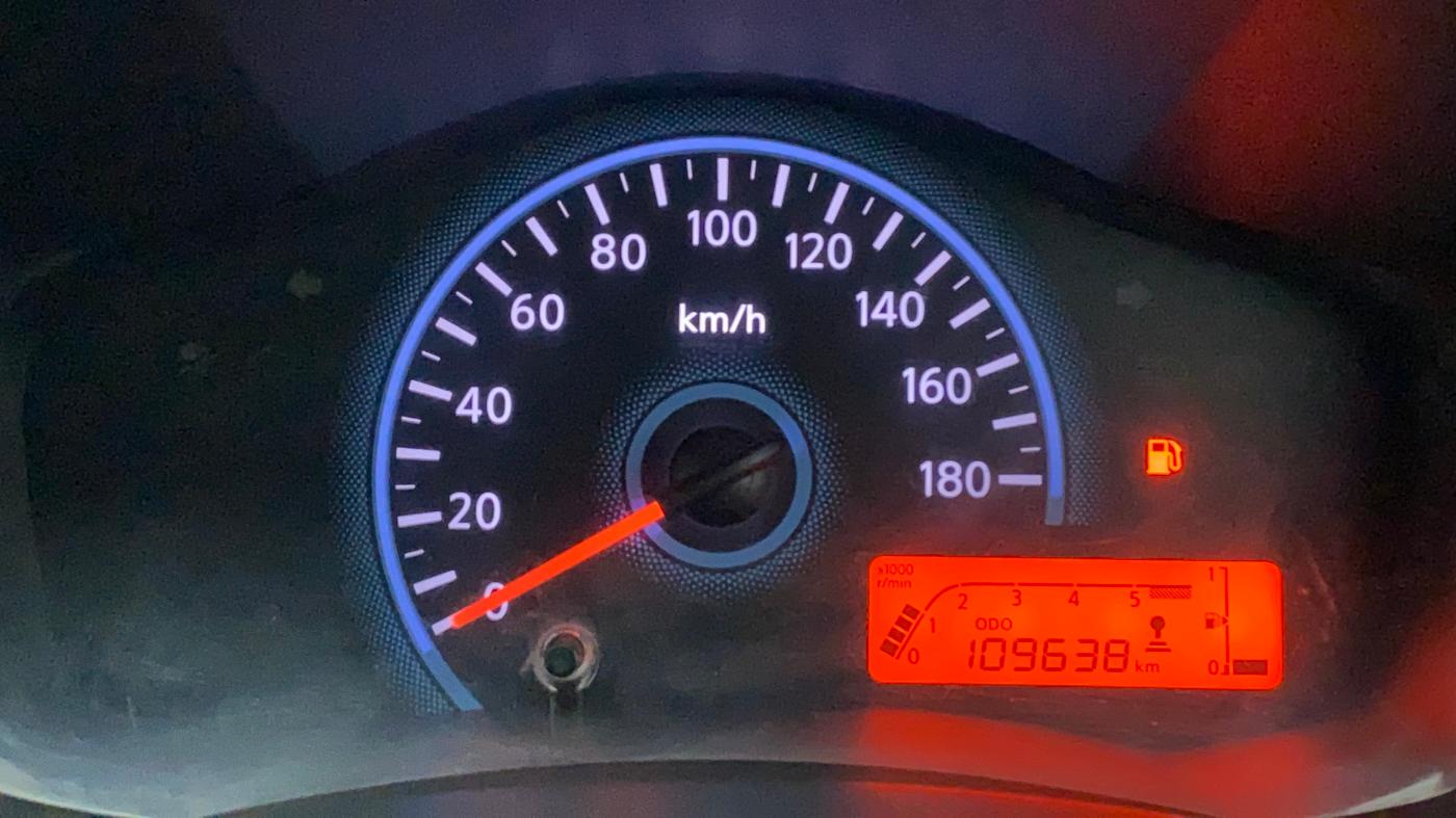 2017 Datsun Redi Go S 1.0, Petrol, Manual, 1,09,680 km, Odometer Image
