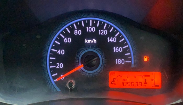 2017 Datsun Redi Go S 1.0, Petrol, Manual, 1,09,680 km, Odometer Image