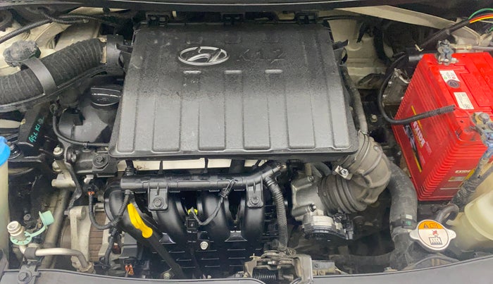 2013 Hyundai Grand i10 SPORTZ 1.2 KAPPA VTVT, Petrol, Manual, 60,841 km, Engine View