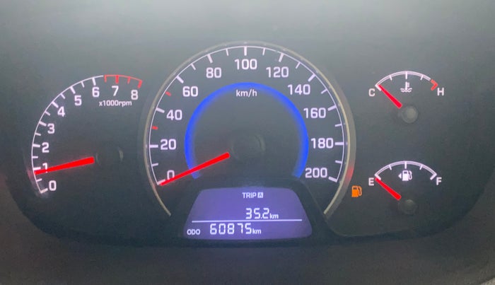 2013 Hyundai Grand i10 SPORTZ 1.2 KAPPA VTVT, Petrol, Manual, 60,841 km, Odometer Image