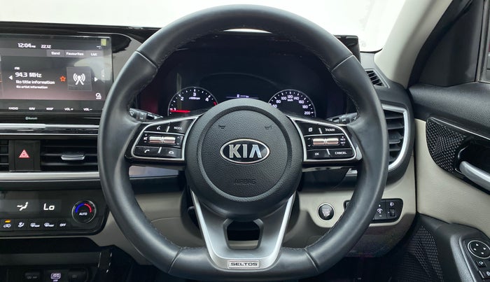 2020 KIA SELTOS HTX 1.5 DIESEL, Diesel, Manual, 16,510 km, Steering Wheel Close Up