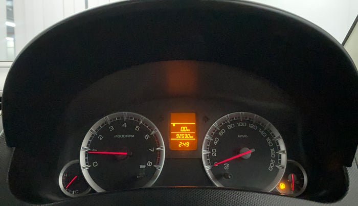 2015 Maruti Swift VXI, Petrol, Manual, 92,030 km, Odometer Image