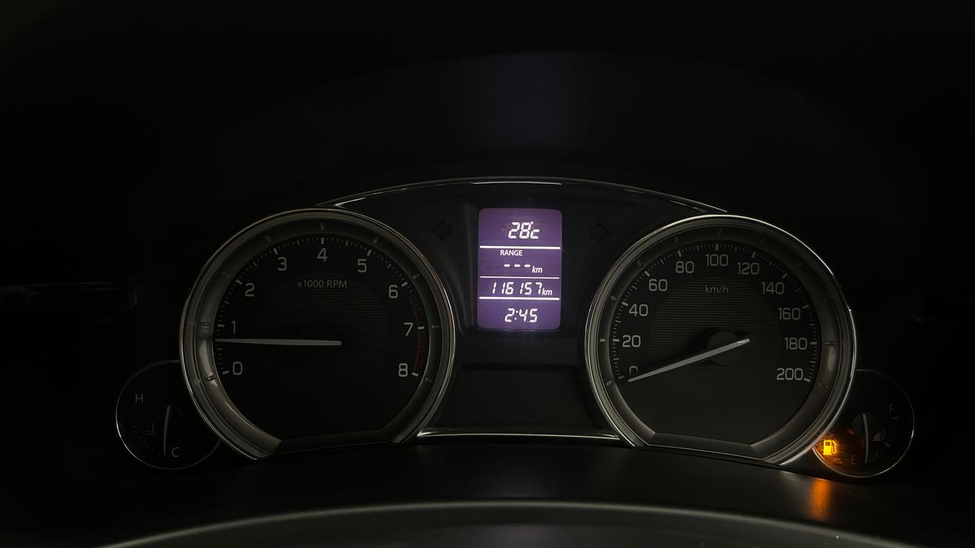 2015 Maruti Ciaz ZXI+, Petrol, Manual, 1,16,097 km, Odometer Image